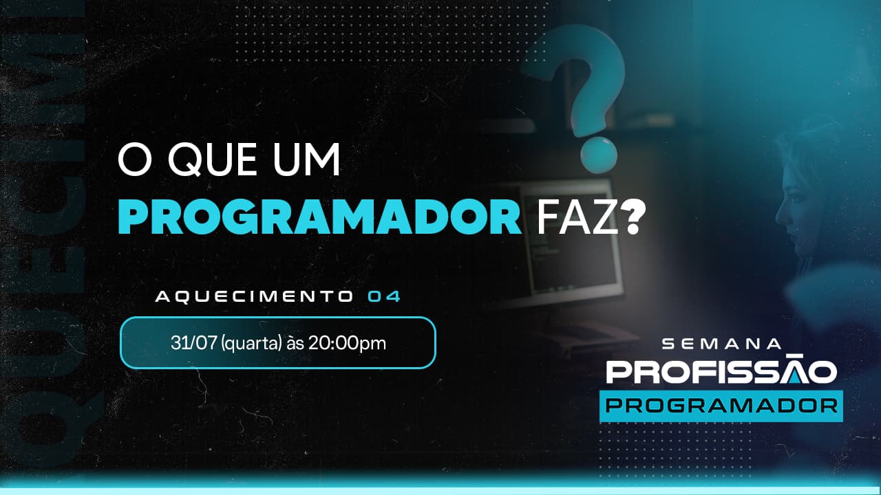 O que um Programador faz?