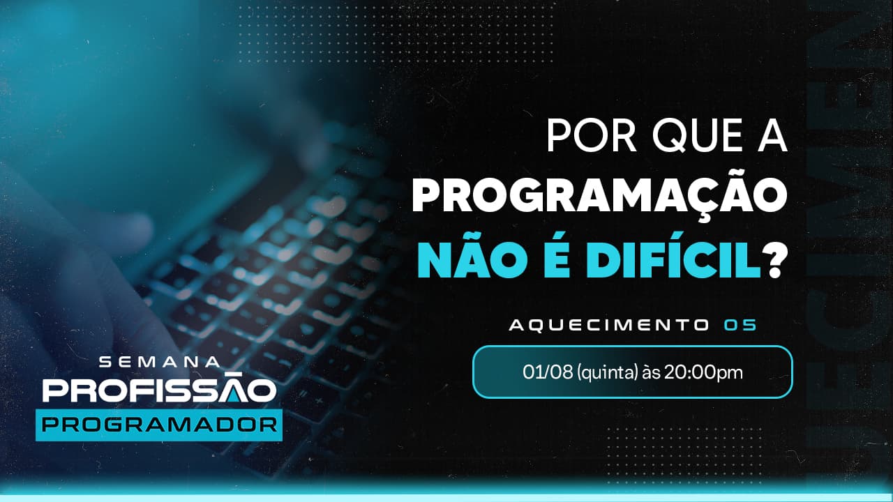 Porque Programação não é difícil?